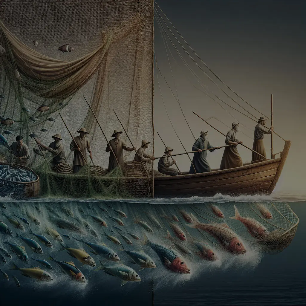 Połów ryb przy użyciu sieci – od tradycji po nowoczesność
