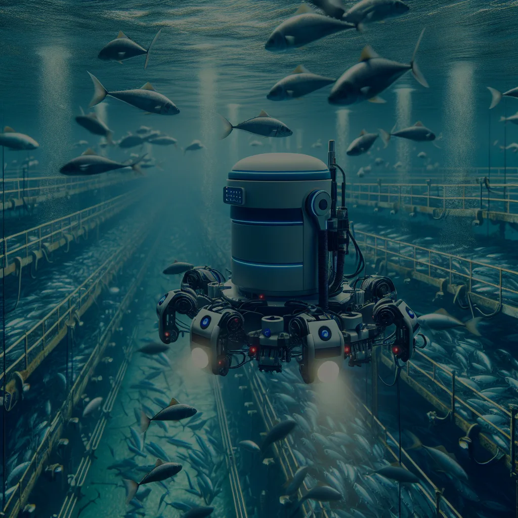 Roboty podwodne w inspekcji i utrzymaniu farm rybnych