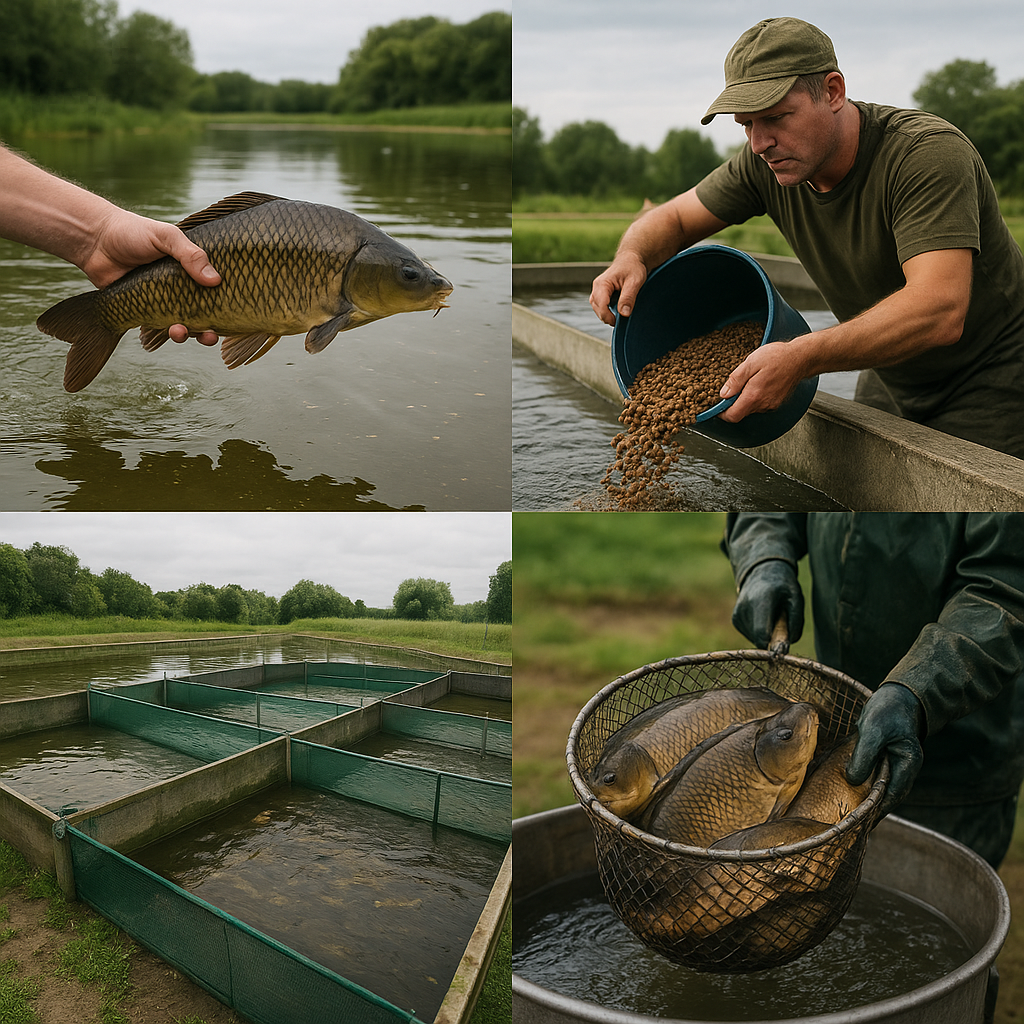 Jak wygląda hodowla karpia krok po kroku