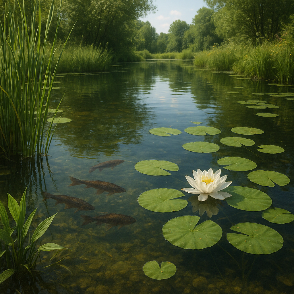 Jak dbać o równowagę biologiczną w stawie rybnym