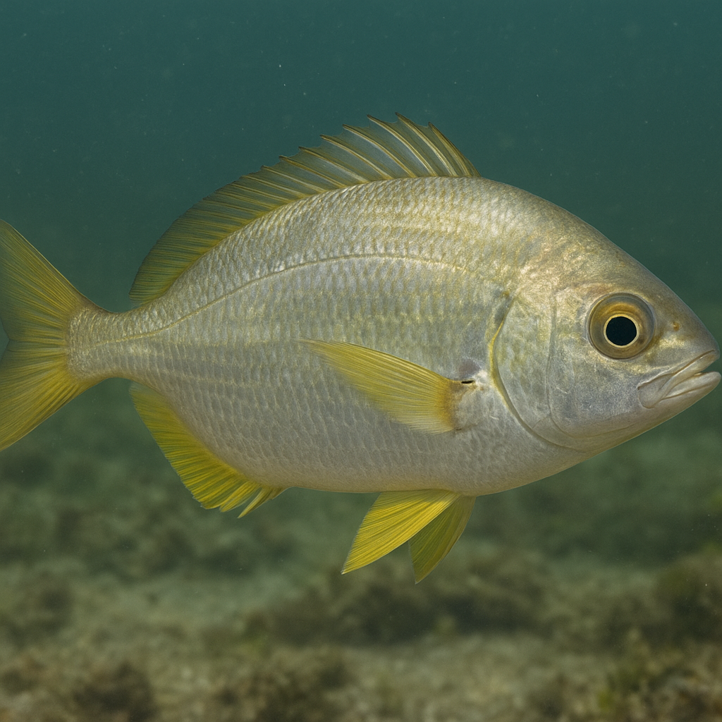 Mojarra żółta – Gerres cinereus