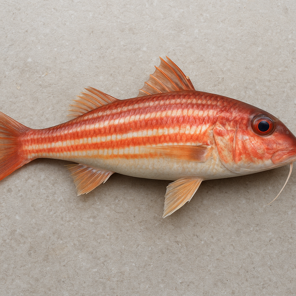 Barwena pasiasta – Mullus surmuletus