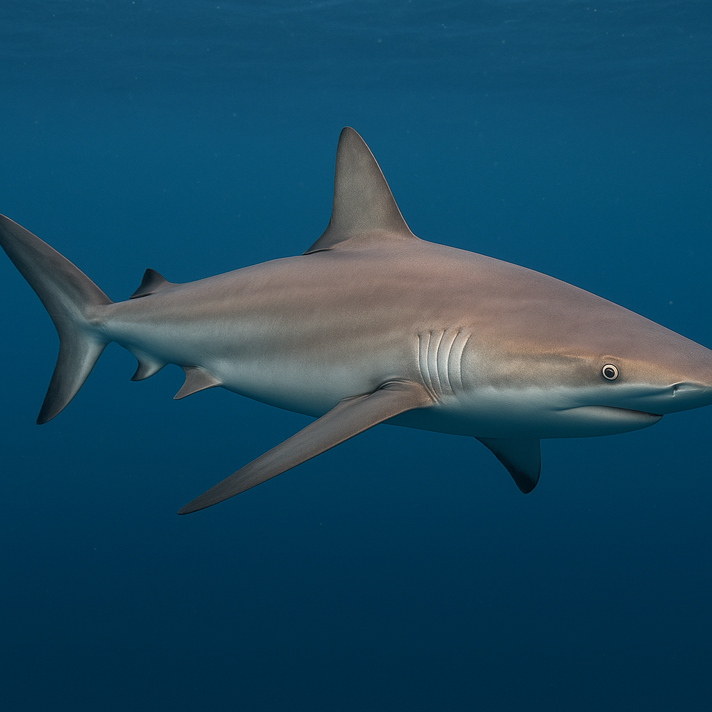 Rekin jedwabisty – Carcharhinus falciformis