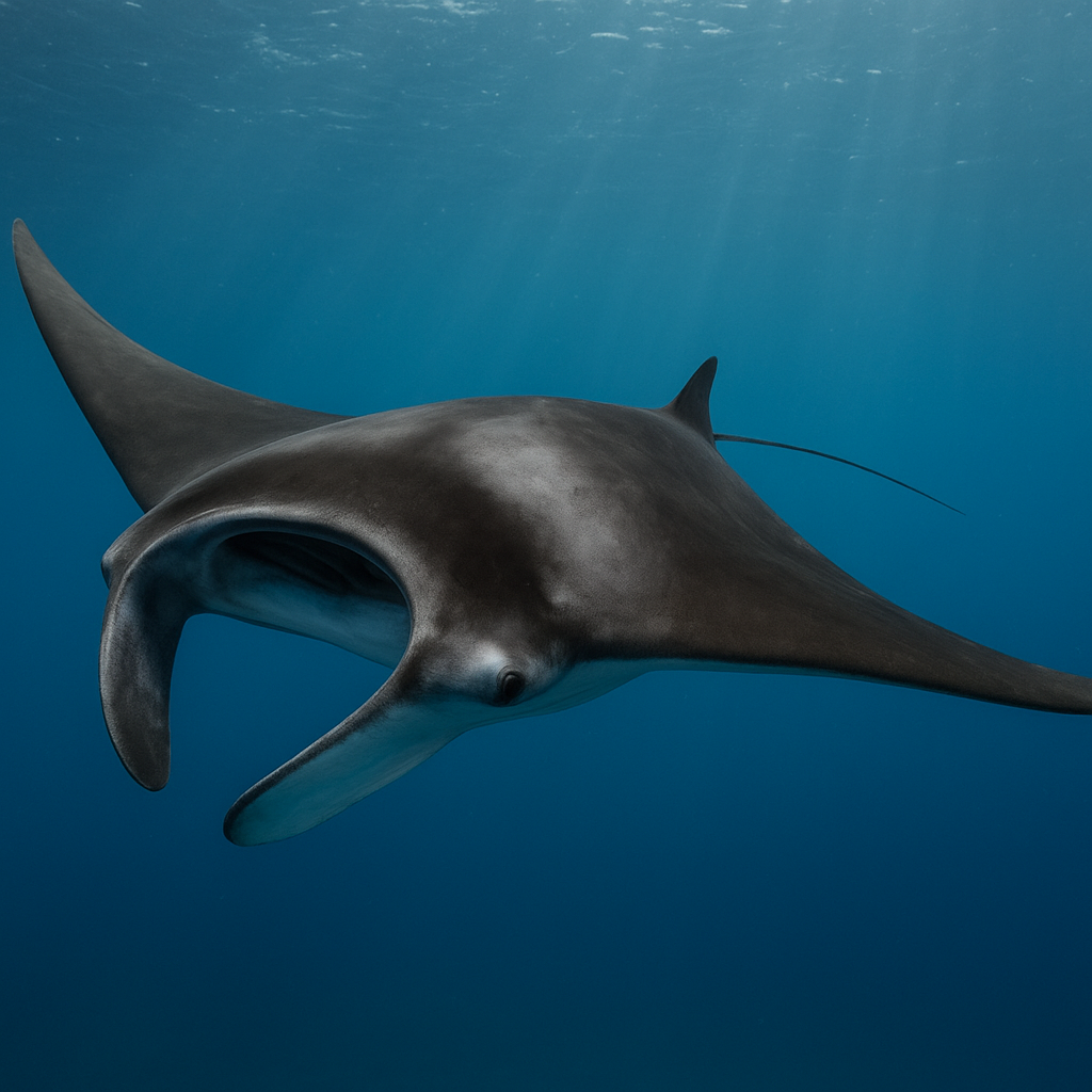 Płaszczka olbrzymia – Mobula birostris