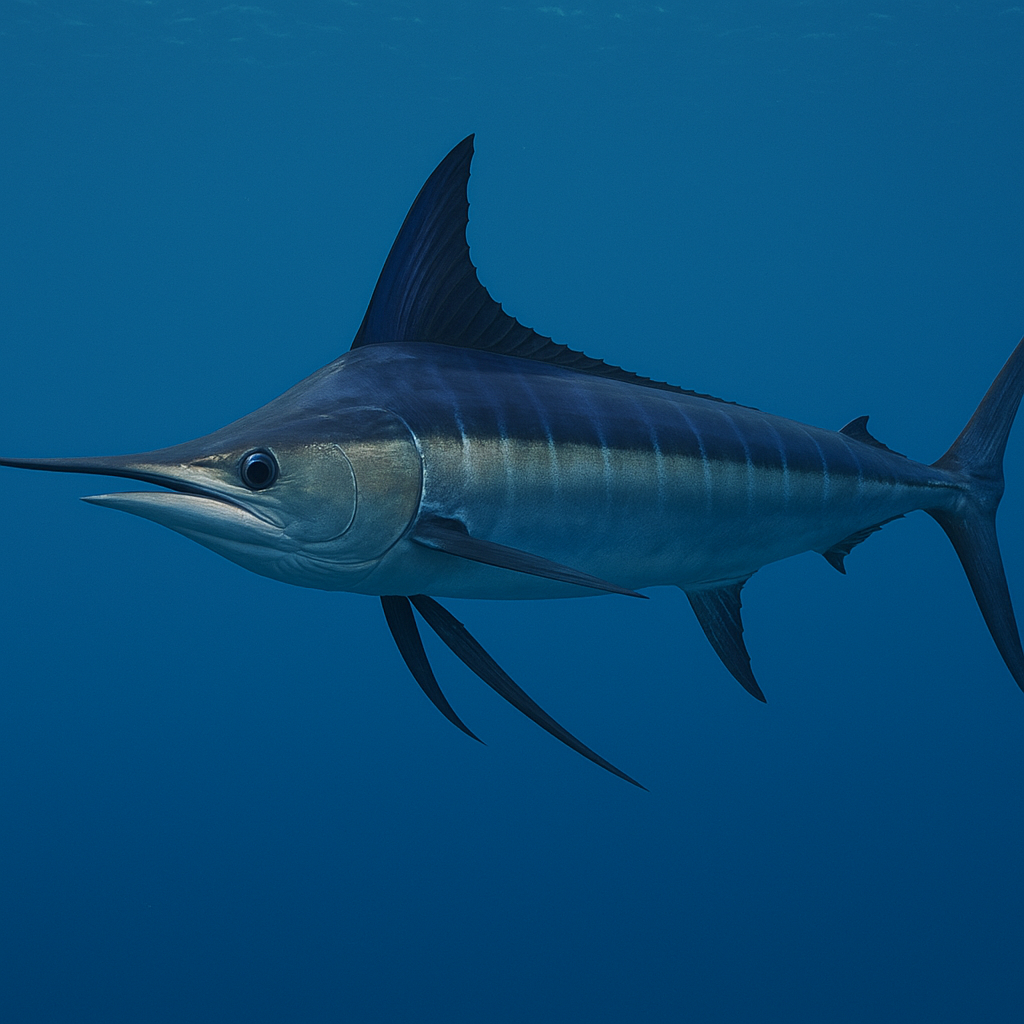 Marlin błękitny – Makaira nigricans