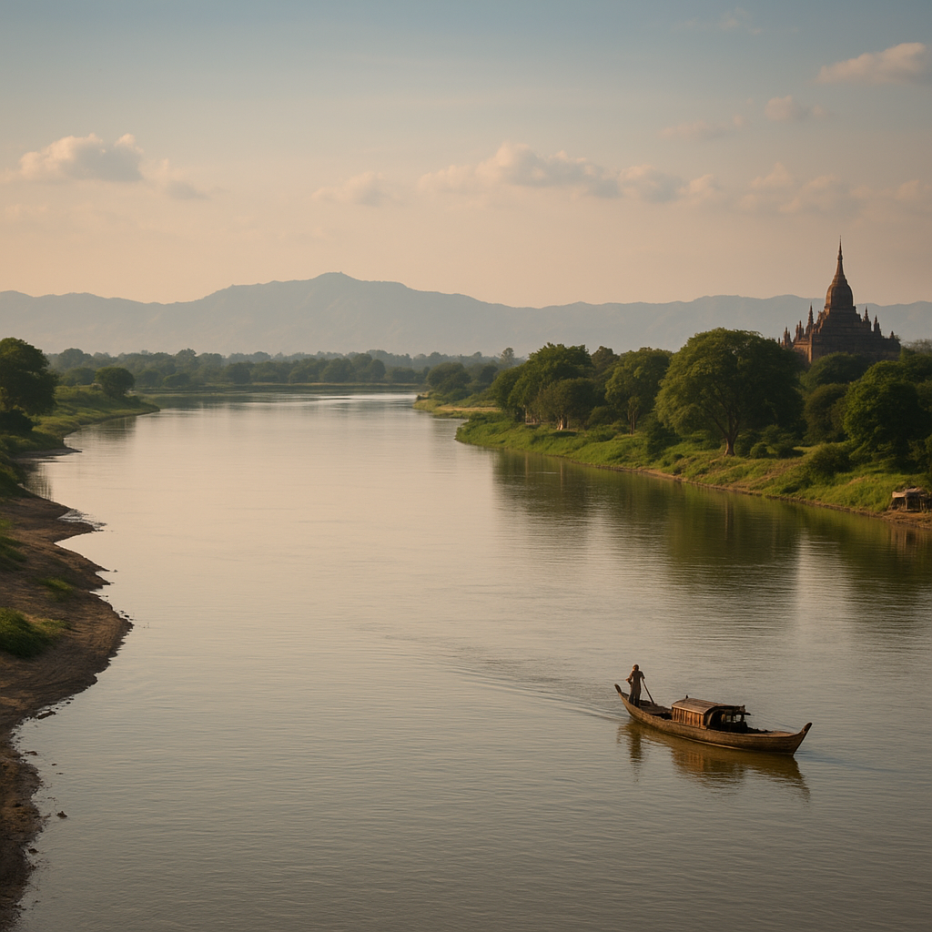 Rzeka Irrawaddy – Mjanma