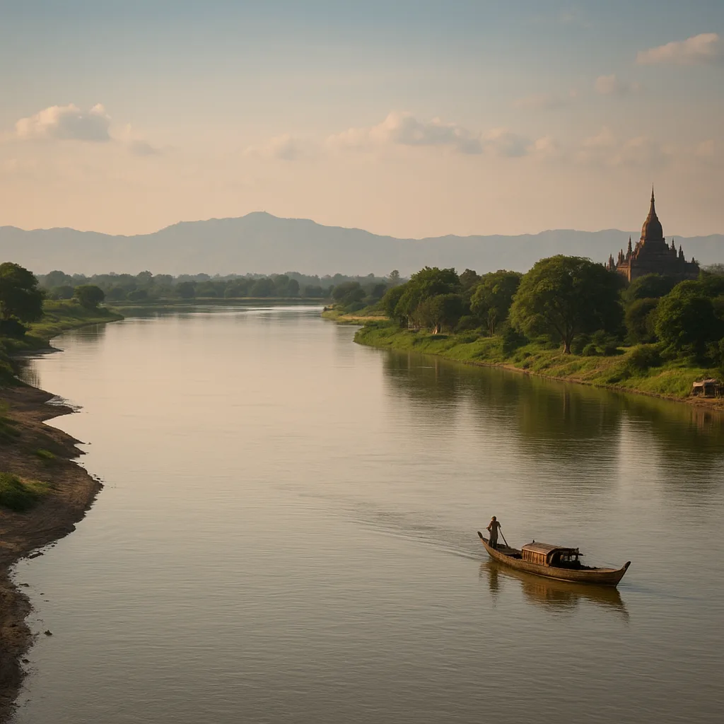 Rzeka Irrawaddy – Mjanma