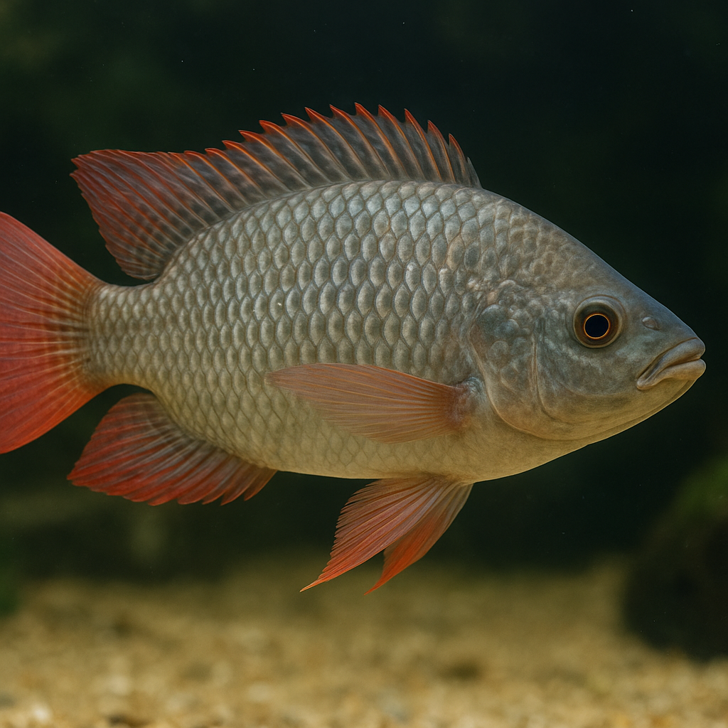Tilapia nilowa czerwonoogonowa – Oreochromis niloticus red