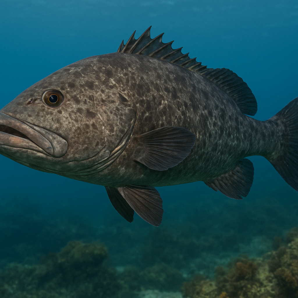Strzępiel czarny – Mycteroperca bonaci