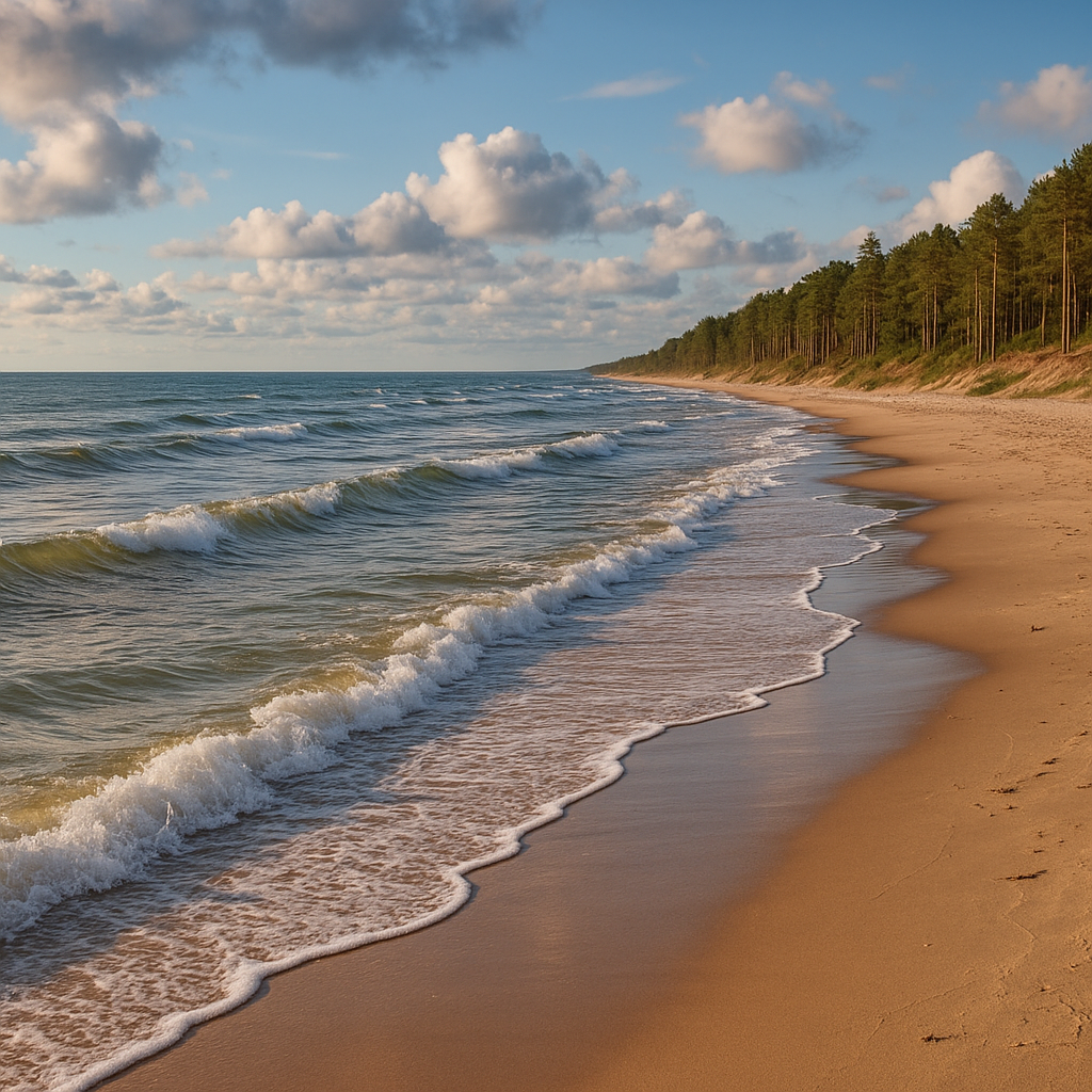 Morze Bałtyckie u wybrzeży Łotwy – Łotwa