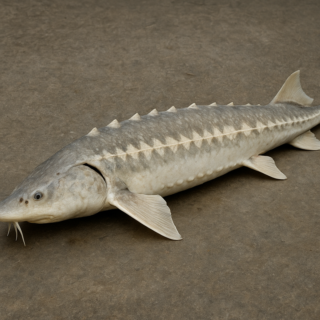 Jesiotr biały – Acipenser transmontanus