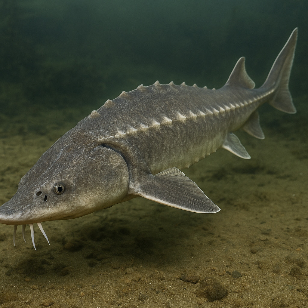 Jesiotr krótkonosy – Acipenser brevirostrum