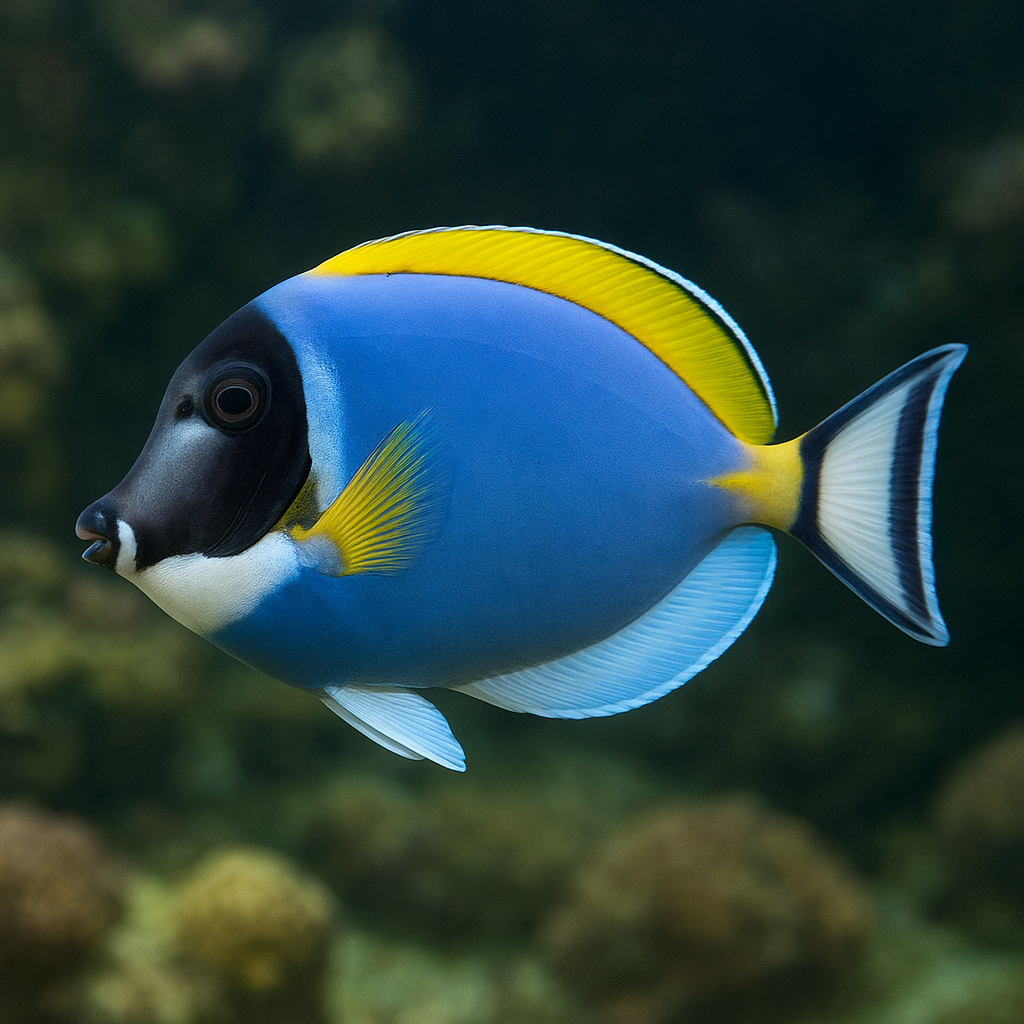 Chirurg jasnopłetwy – Acanthurus leucosternon