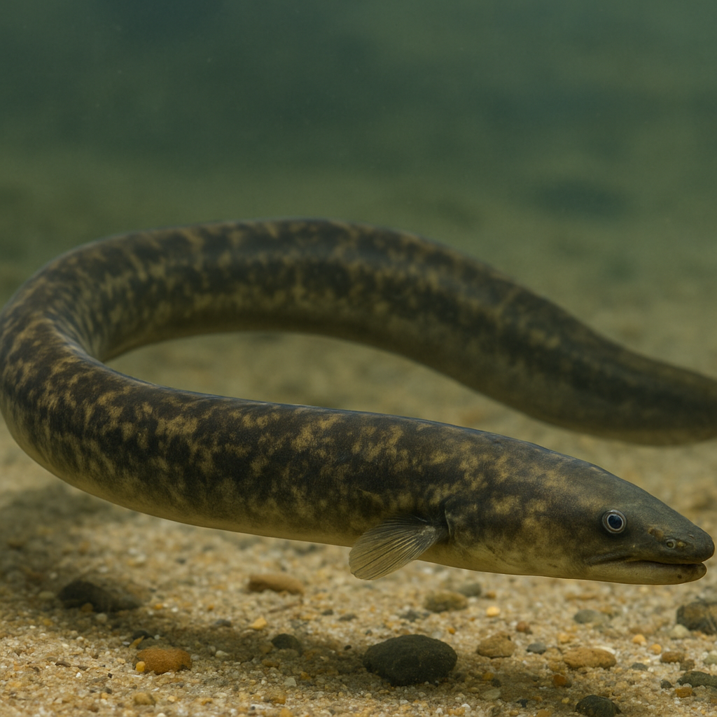 Węgorz pacyficzny – Anguilla marmorata