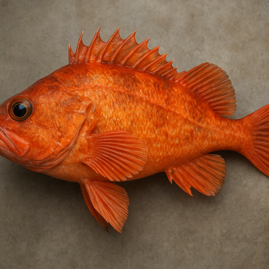 Ryba skalna pomarańczowa – Sebastes pinniger