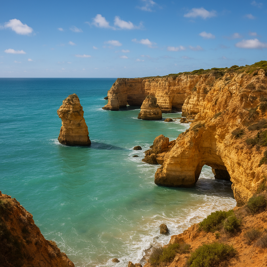 Atlantyk u wybrzeży Algarve – Portugalia