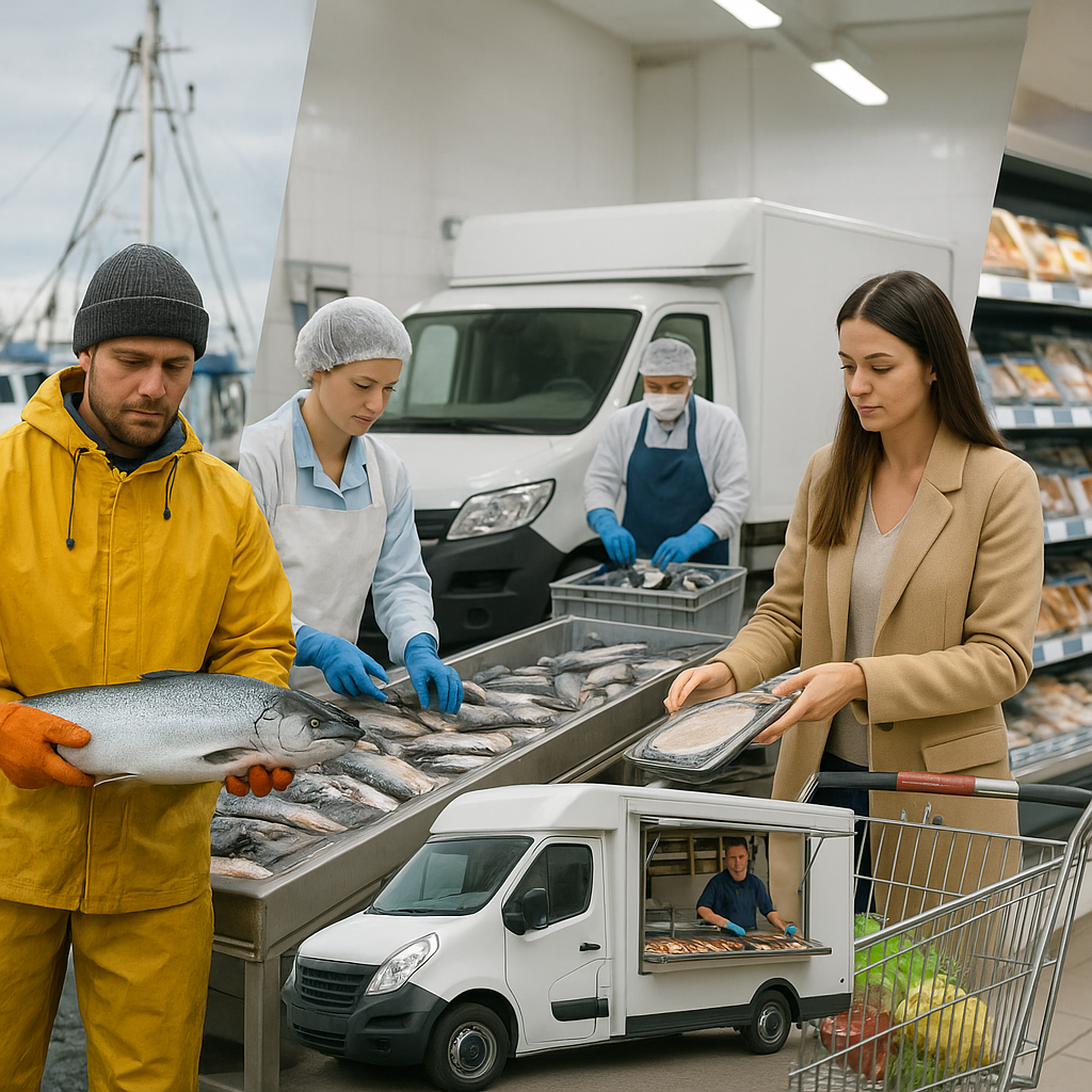 Jak wygląda łańcuch dostaw w branży rybnej