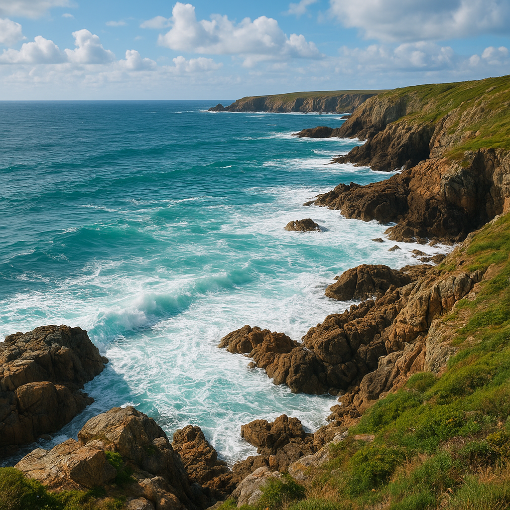 Atlantyk u wybrzeży Bretanii – Francja