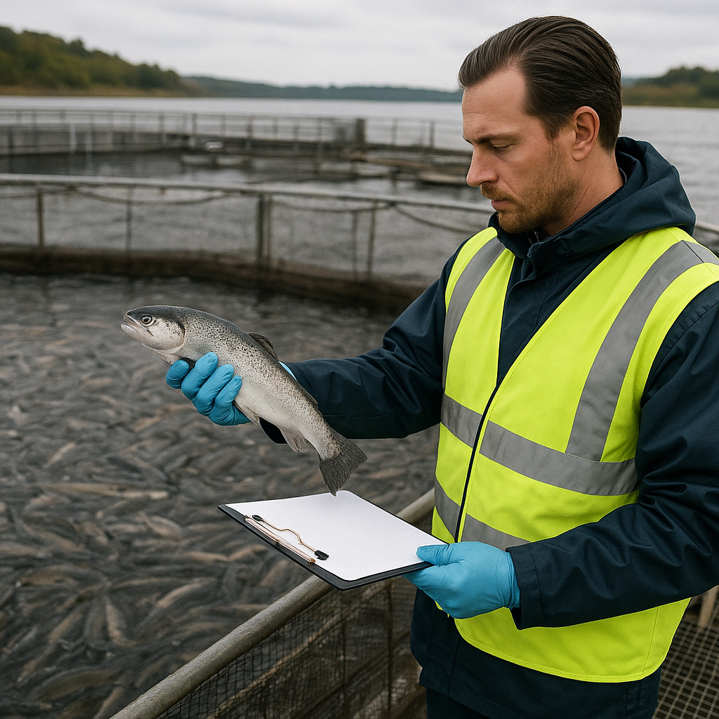 Jak wygląda proces kontroli w gospodarstwie rybnym