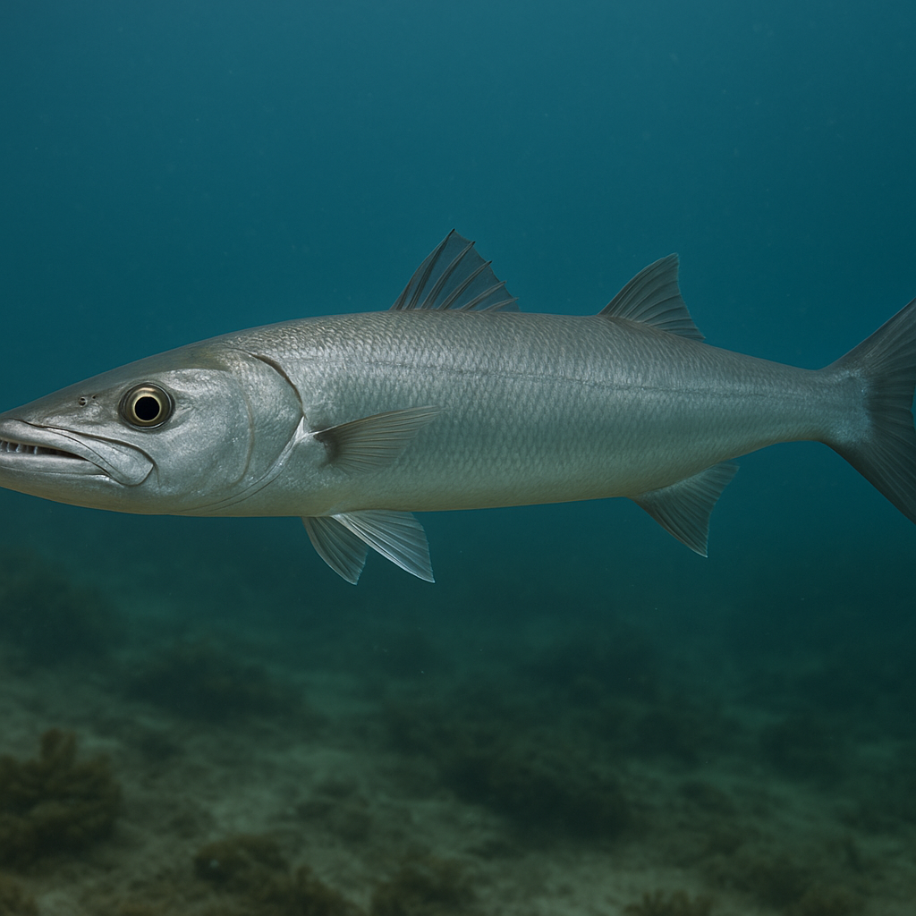 Szczupak srebrzysty – Sphyraena pinguis