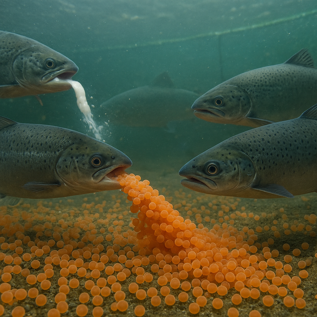 Jak wygląda proces tarła u ryb hodowlanych