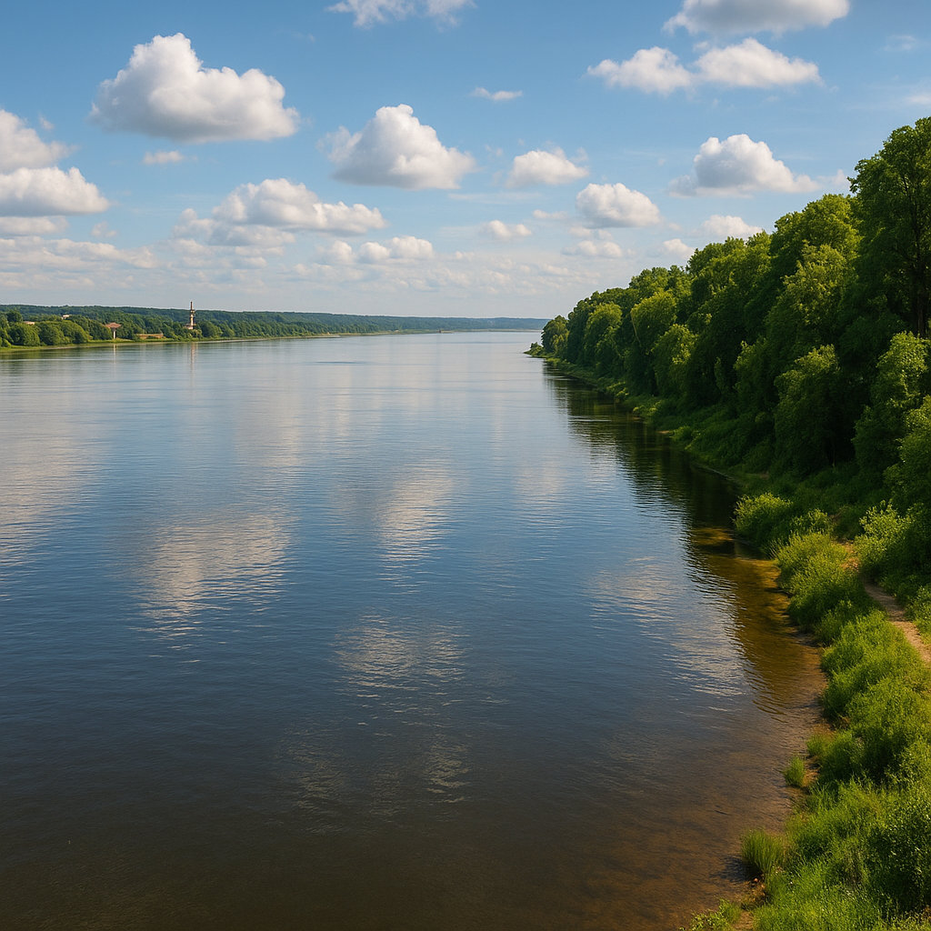 Rzeka Wołga – Rosja