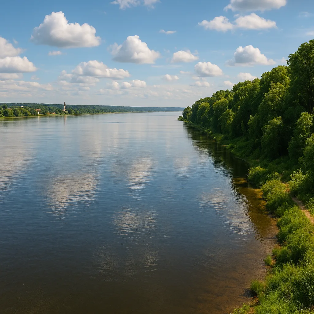 Rzeka Wołga – Rosja