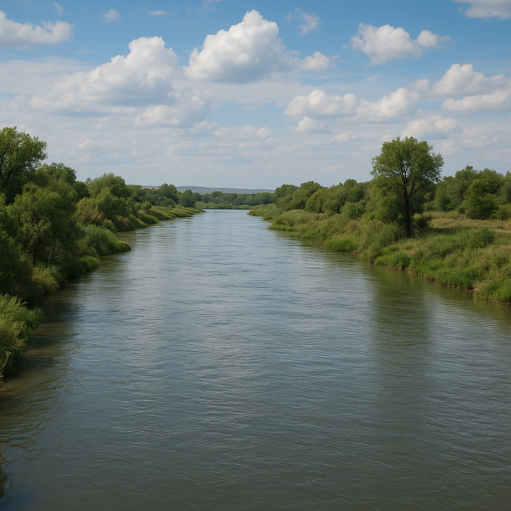 Rzeka Syr-daria – Kazachstan / Uzbekistan