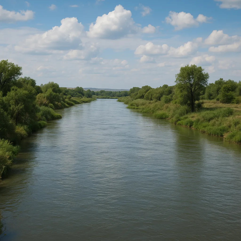 Rzeka Syr-daria – Kazachstan / Uzbekistan