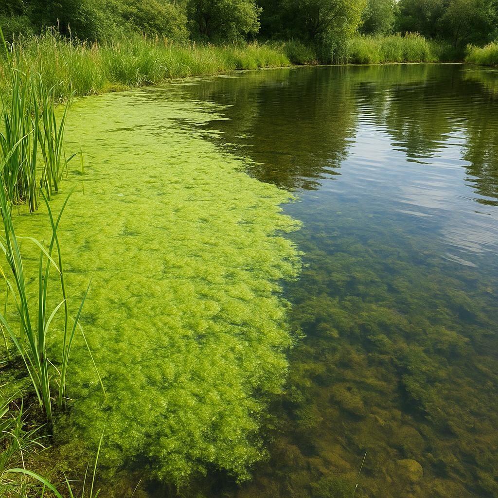 Jak zapobiegać przyduchom i zakwitowi glonów w stawach