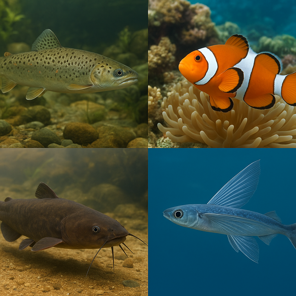 Jak ryby dostosowały się do życia w różnych środowiskach