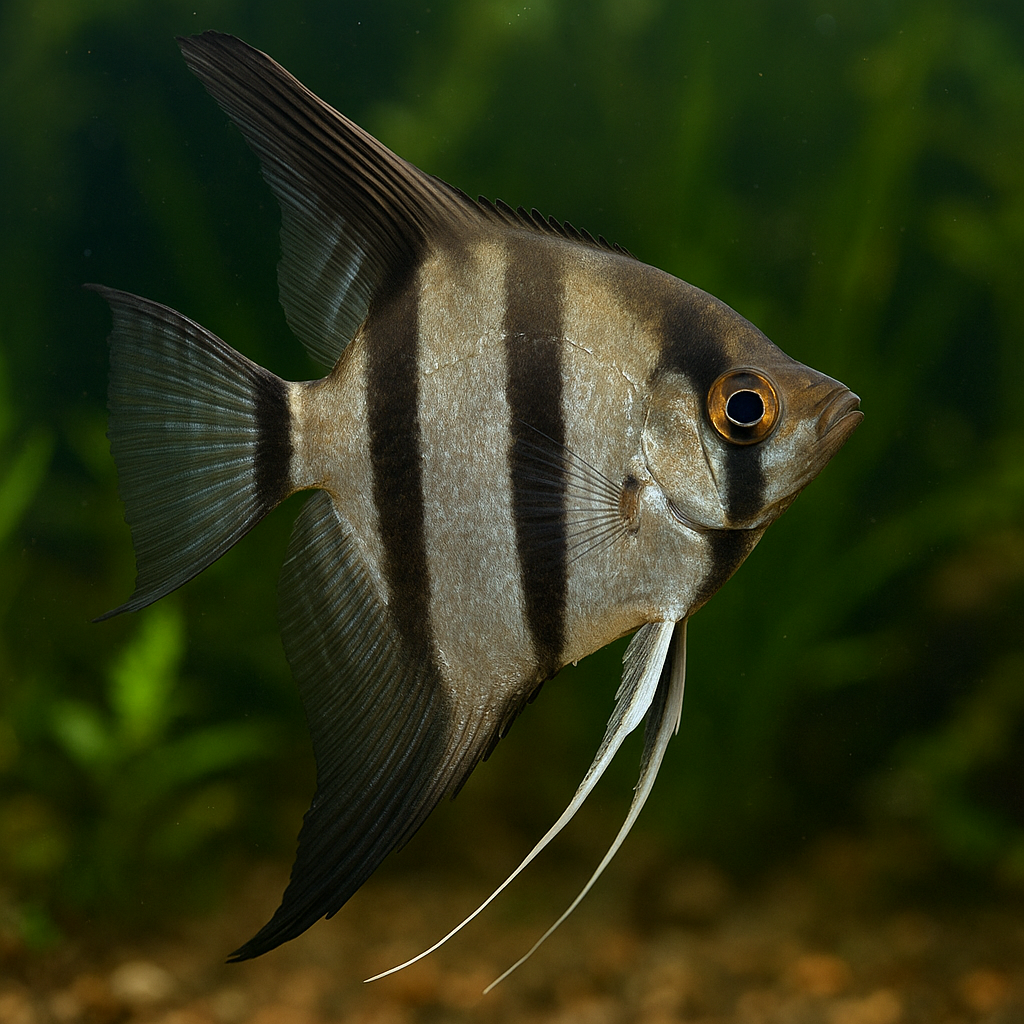 Skalar amazoński – Pterophyllum scalare