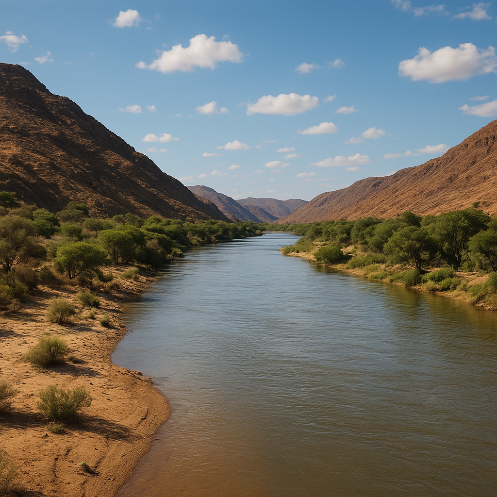Rzeka Oranje – RPA / Namibia