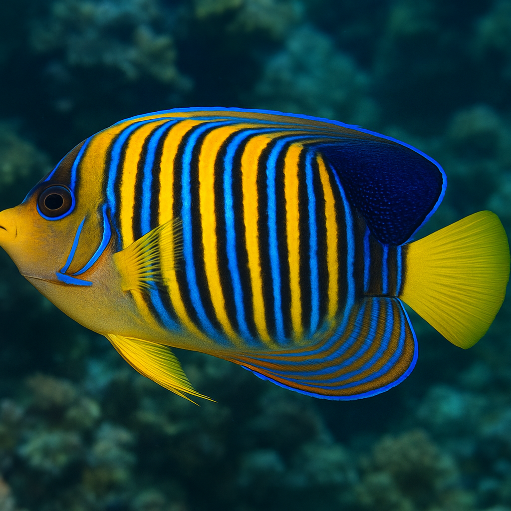 Ryba cesarska – Pomacanthus imperator