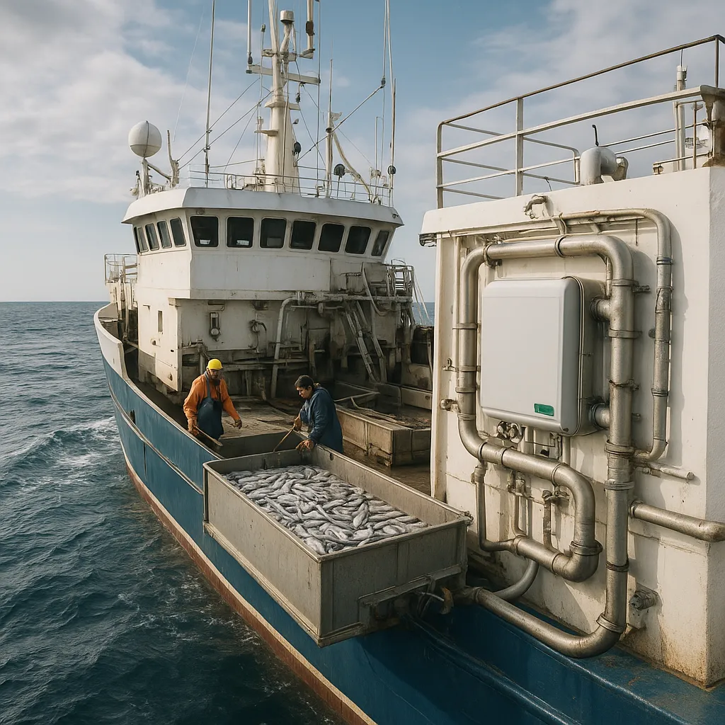 Systemy chłodzenia RSW na statkach rybackich – jak działają i dlaczego są kluczowe