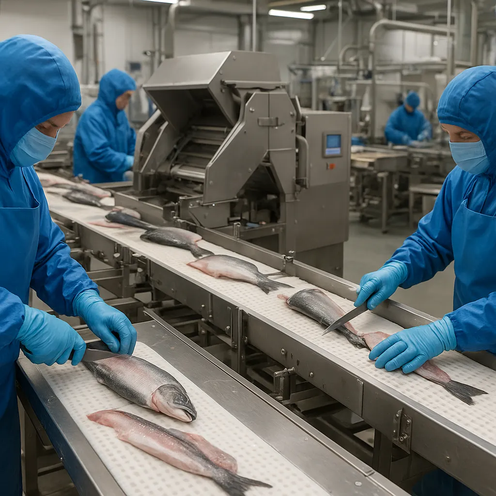 Linia technologiczna do filetowania ryb – etapy, maszyny i optymalizacja wydajności