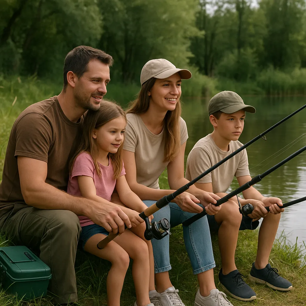 Rodzinne wędkowanie na Łowisko Różany Potok – poradnik dla początkujących