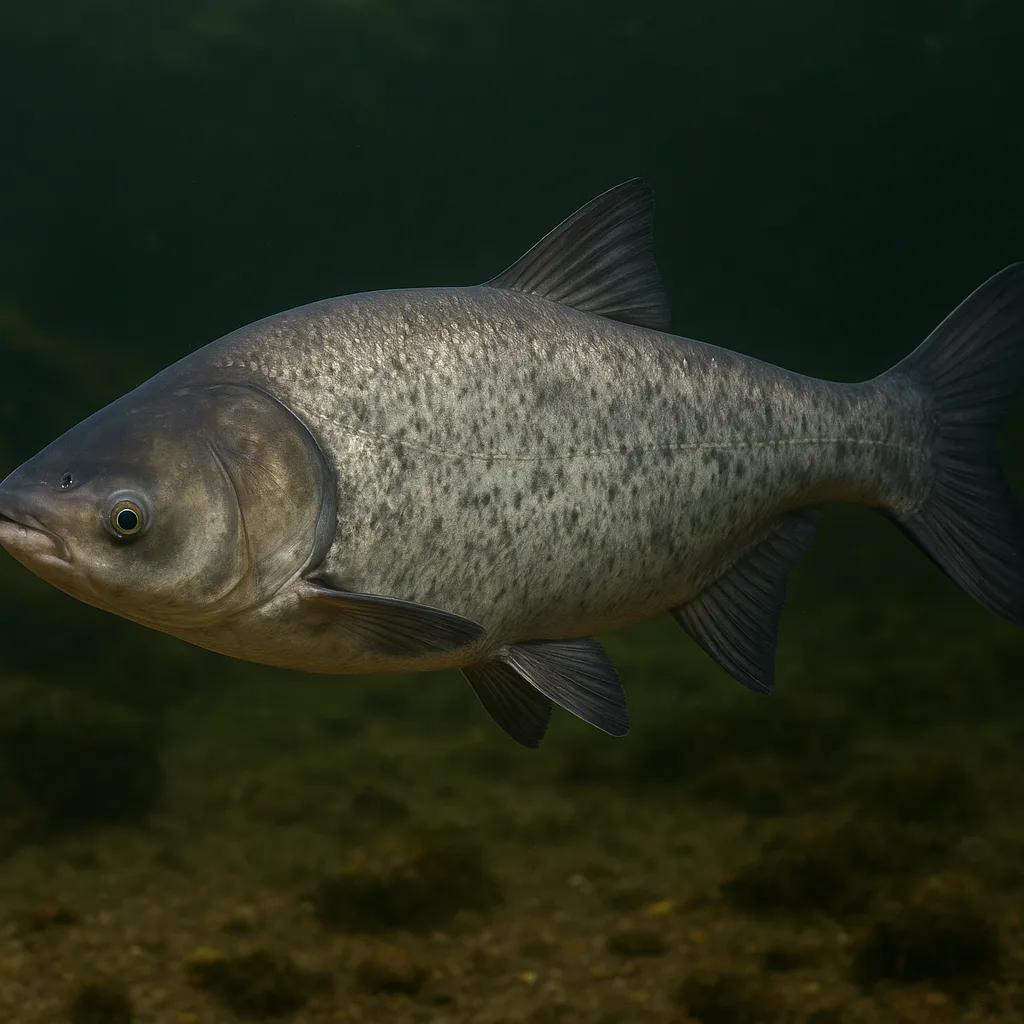 Tołpyga pstra – Hypophthalmichthys nobilis