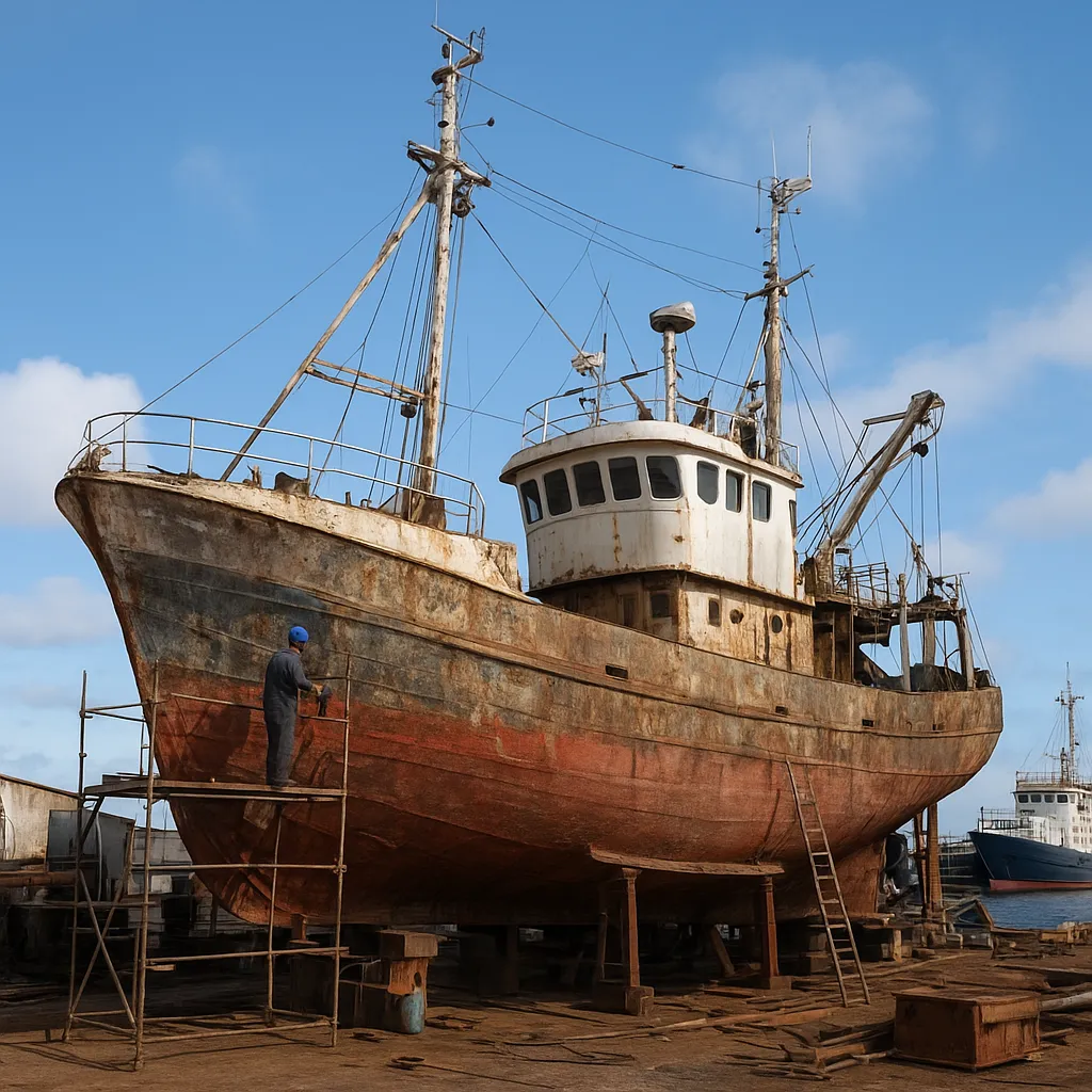 Przebudowa starego kutra – koszty, wyzwania i opłacalność inwestycji