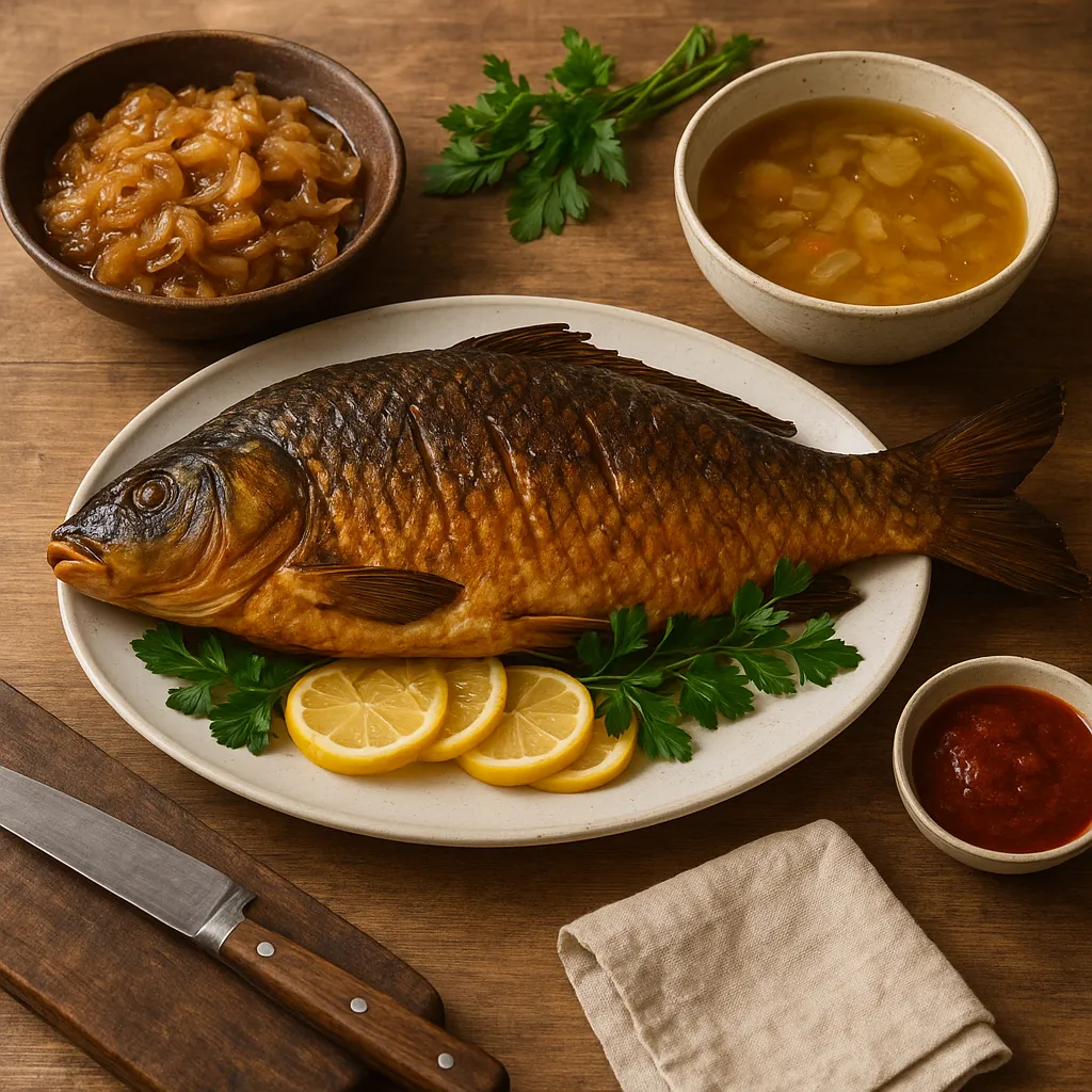 Jak przyrządzić tradycyjnego karpia po żydowsku