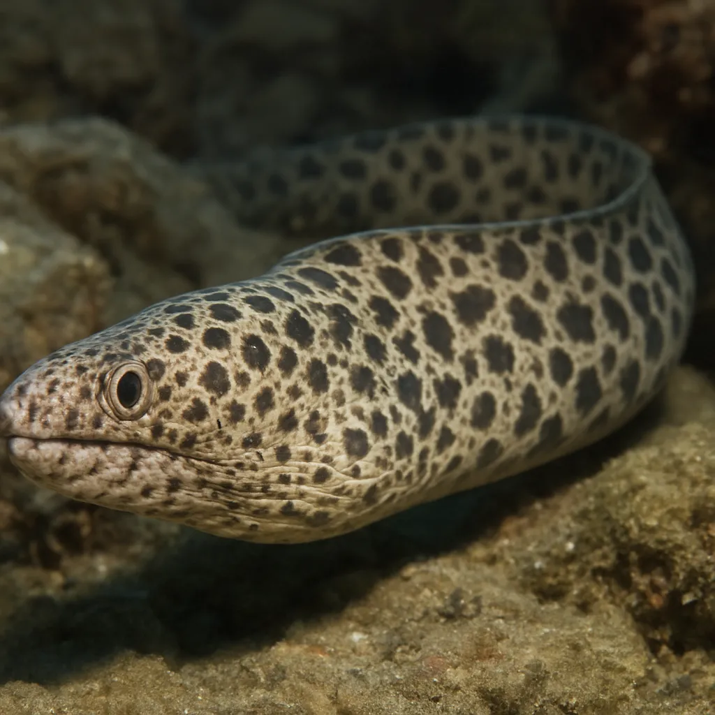 Murena pasowa – Echidna nebulosa