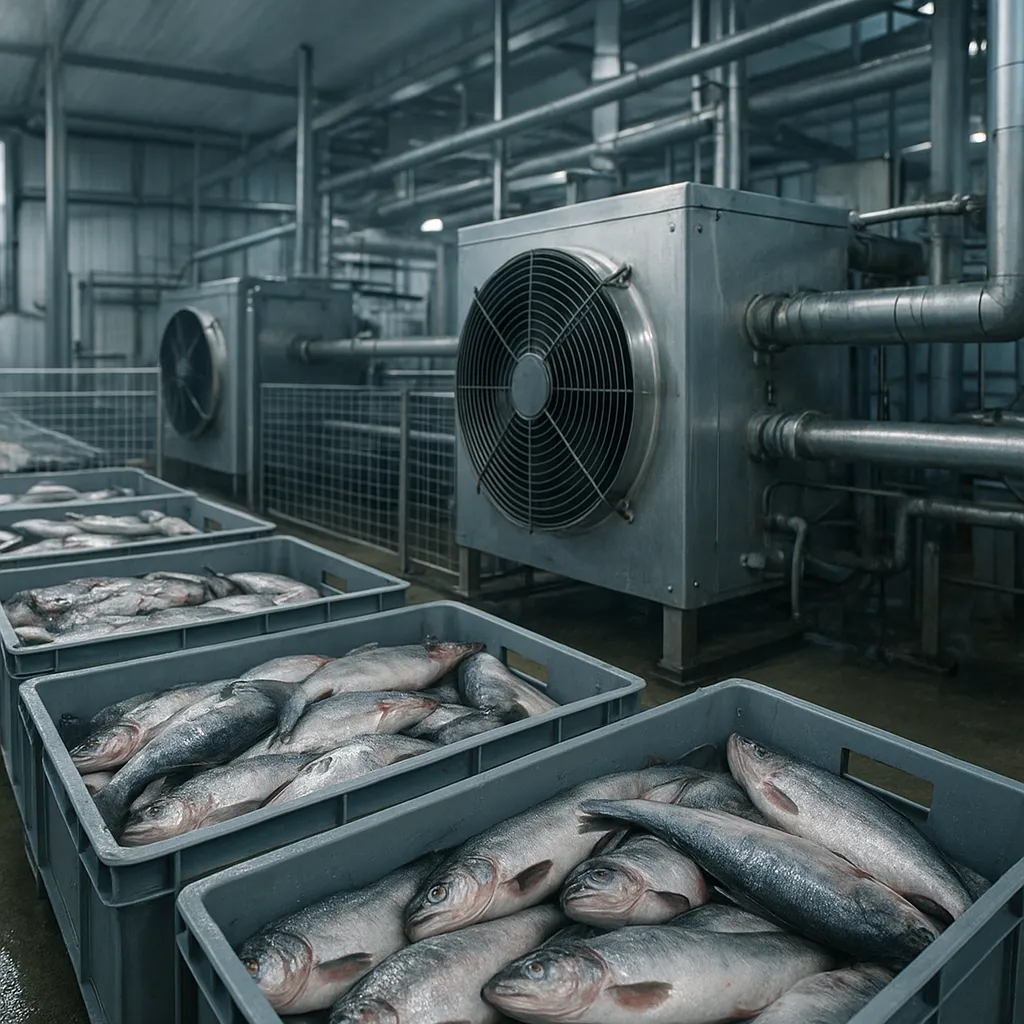 Chłodnictwo przemysłowe w zakładach przetwórstwa rybnego – klucz do świeżości