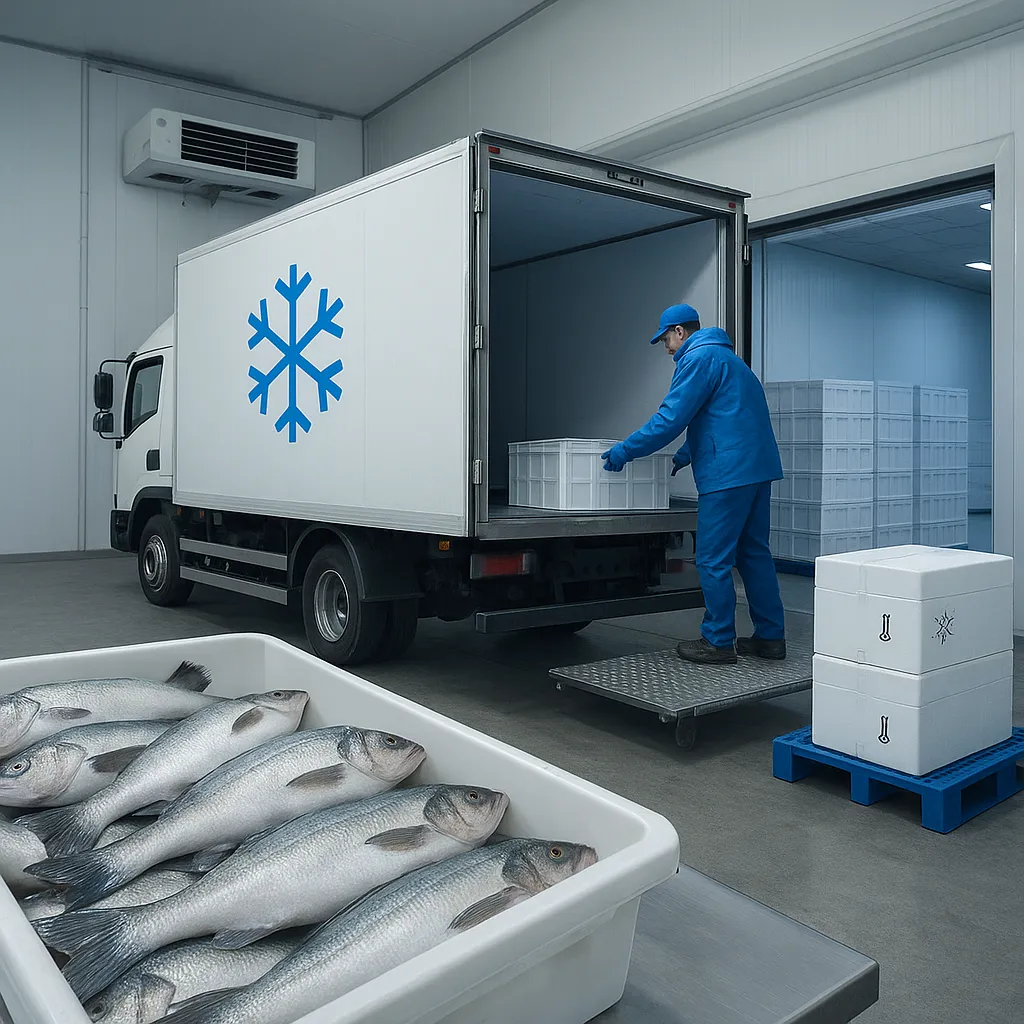 Logistyka chłodnicza w łańcuchu dostaw ryb – jak utrzymać ciągłość chłodniczą