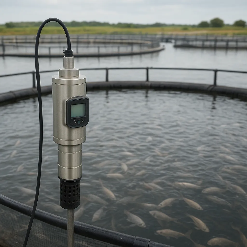 Czujniki tlenu rozpuszczonego nowej generacji w stawach hodowlanych