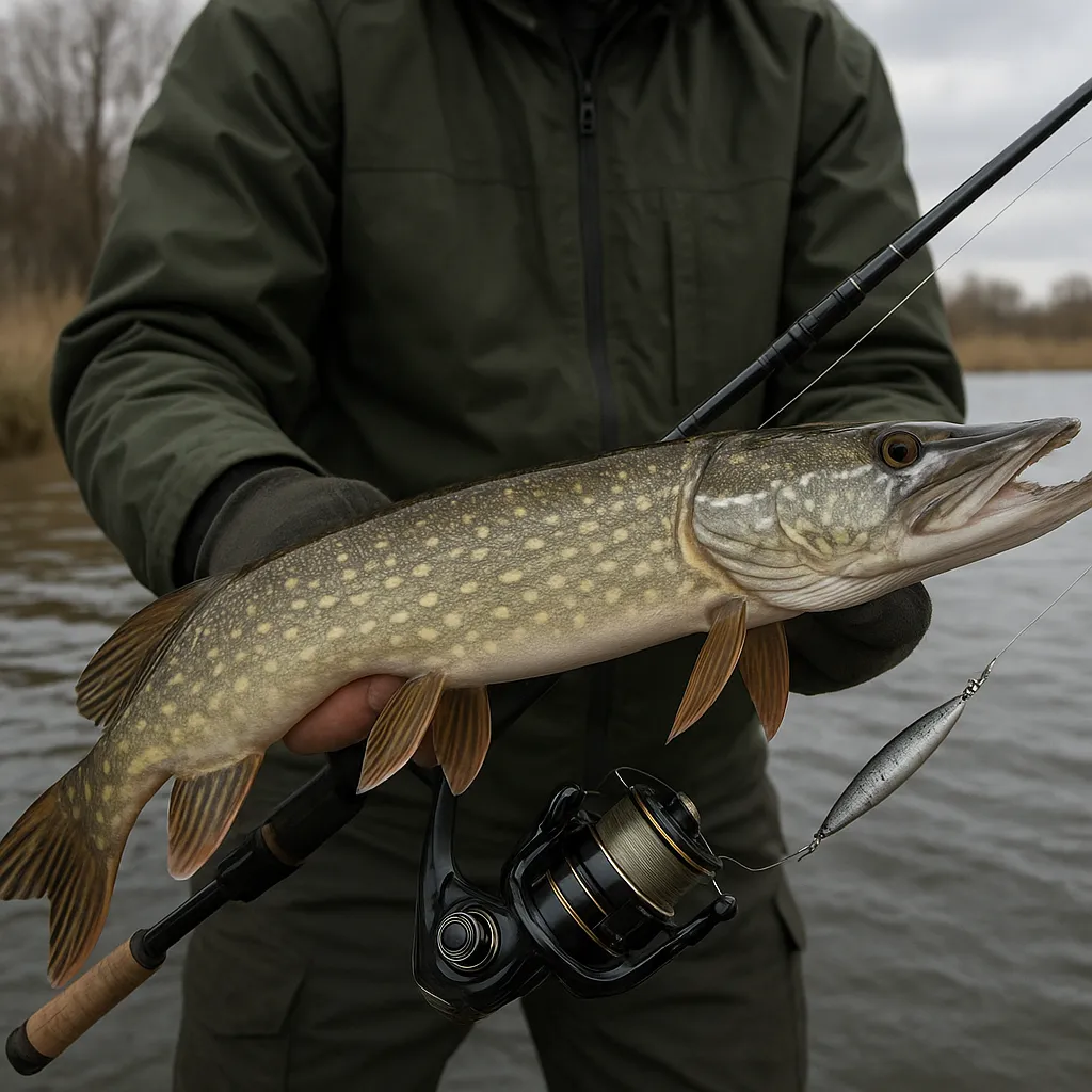 Szczupak na spinning – skuteczny sprzęt i technika