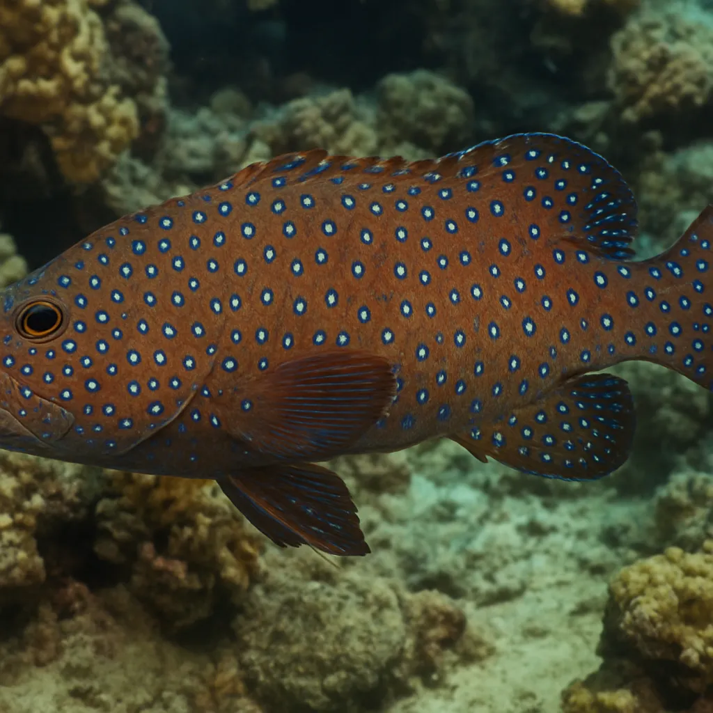 Strzępiel koralowy – Cephalopholis argus