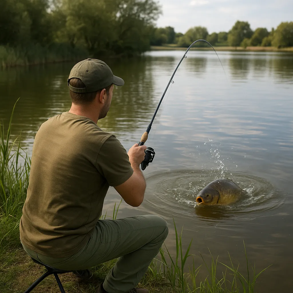 Jak łowić karpia z brzegu – praktyczne wskazówki