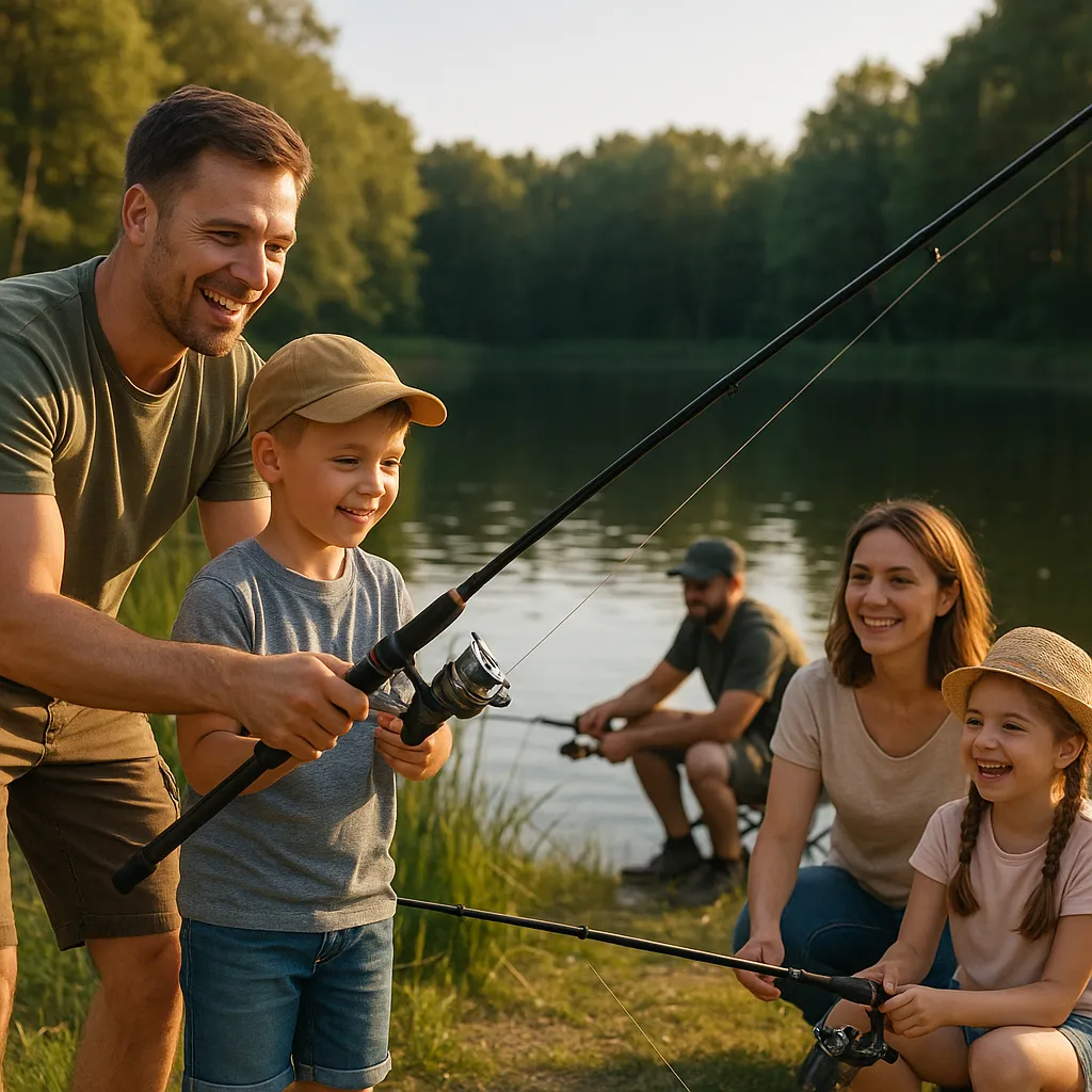 Łowisko Leśny Raj w Radomsko – szybkie brania i rodzinny klimat