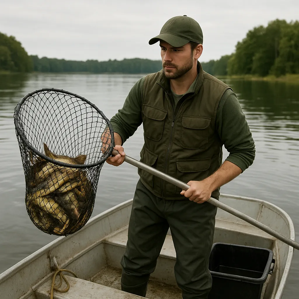 Odłowy kontrolne – jak monitoruje się populacje ryb w jeziorach