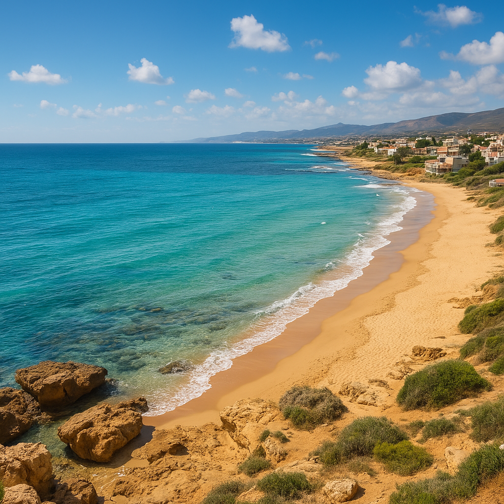 Morze Śródziemne u wybrzeży Tunezji – Tunezja